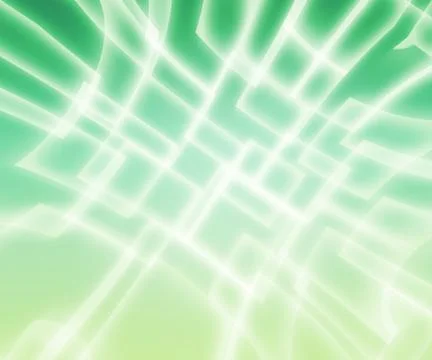 Glowing shapes green backdrop 스톡 일러스트