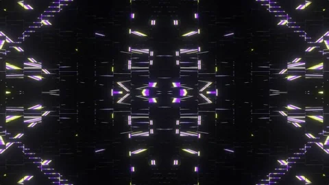 Glowing shimmering abstract night show background Stock Footage 202201674
