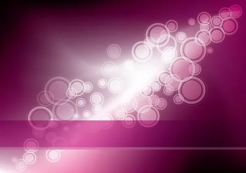 Glowing shiny background with circles design, vector illustration Stock Illustration
