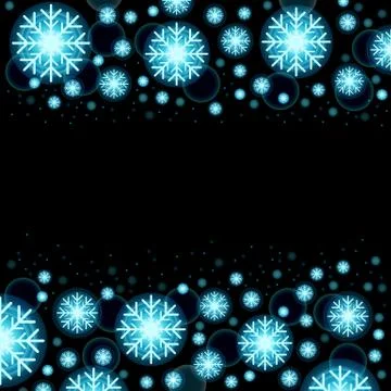 Glowing shiny christmas background. Vector eps10 Stock Illustration