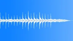 Glowing Skies Over Distant Cities - Sound bed with solo piano Stock Music