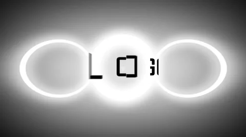 Glowing Slide Circle Logo Reveal Stock After Effects
