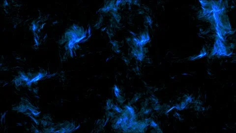 Glowing Smoky Abstract Loop Animation. Ethereal Smoke and Light Movement Stock Footage 345300825
