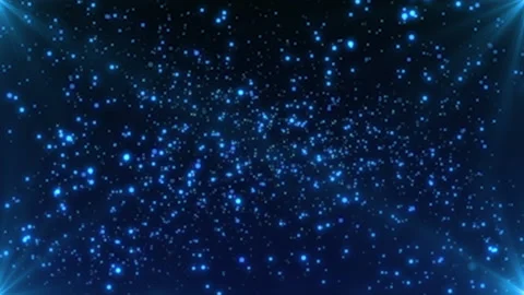 Glowing Snow in Lights Stock Footage 144138478