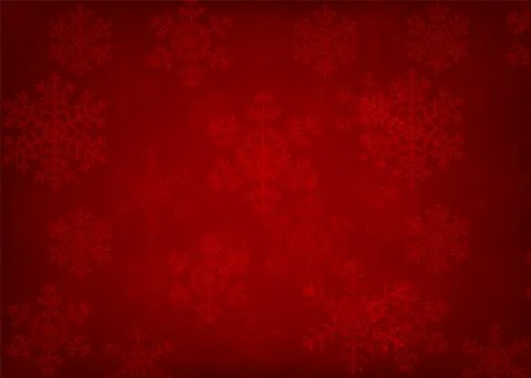 Glowing snowflakes Illustrazione stock