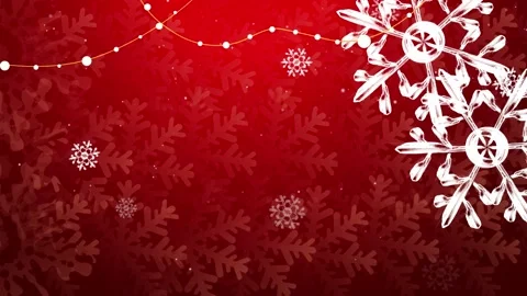 Glowing snowflakes looping particles. Video stock 227480965