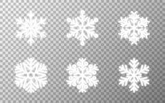 Christmas golden snowflake glitter pattern white background vector