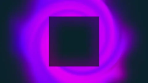 Glowing Space square Background Loop Video stock 170847523