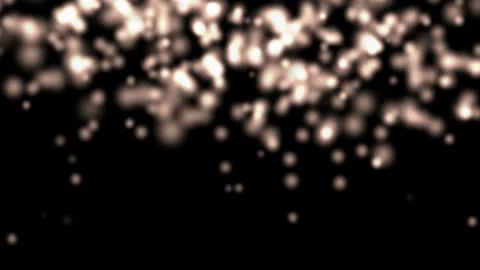 Glowing sparks gently falling through dark cinematic atmospheric Stock-Footage 339749157