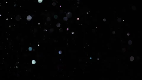 Glowing specks for Christmas visuals. Stock Footage 322800497