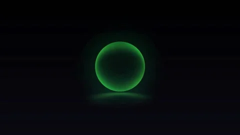 Glowing Spectrum Background Color Dark Green of Circle Stock Footage 183479255