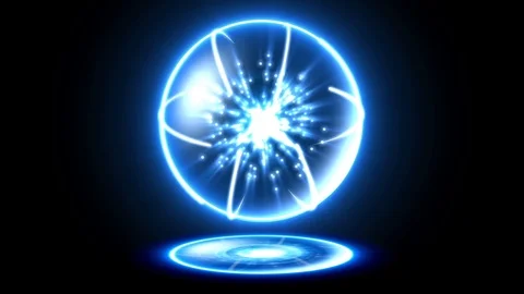 A glowing Sphere. 動画素材 95005512