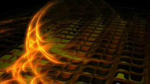 Glowing sphere motion background d4018H Stock Footage 621494