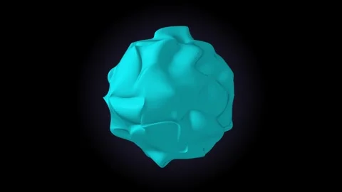 Glowing sphere wave with futuristic Orb. v 144 Stock Footage 242570227