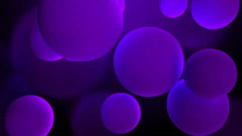 Glowing Spheres Stock Footage 137764662