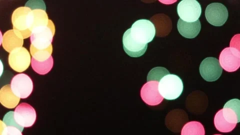 Glowing spheres of light floating in mid air. Elegant, ethereal and abstract Stock Footage 291535061