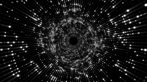 Glowing spheres tunnels Vidéo 102427683