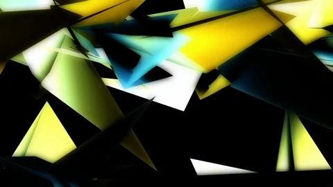 Glowing spike motion Video stock 98172105