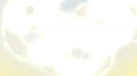 Glowing Spinning Circles Loop Stock Footage 840350