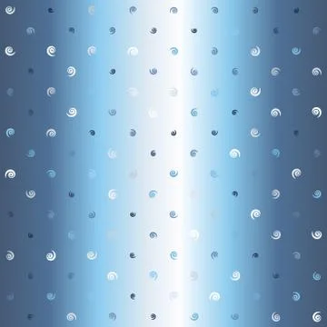 Glowing spiral pattern. Vector seamless vortex background Stock Illustration