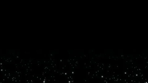 Glowing square particles rising seamless loop motion background Stock Footage 344517731