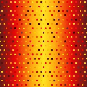 Glowing square pattern. Seamless vector Stock Illustration