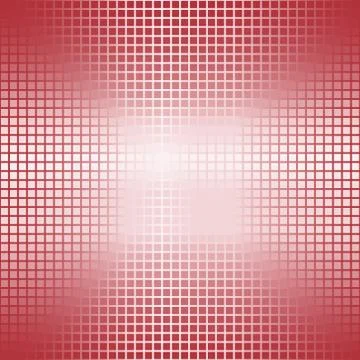 Glowing square pattern. Seamless vector background Stock Illustration