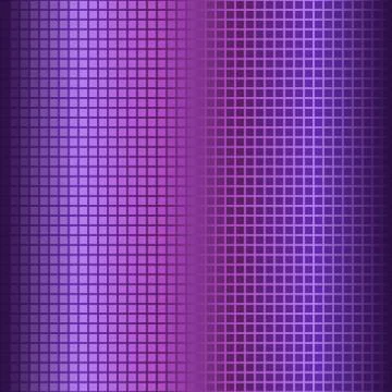 Glowing square pattern. Seamless vector background Stock Illustration