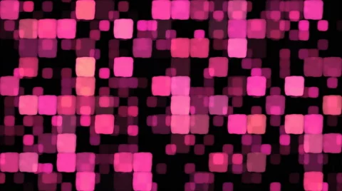 Glowing Squares Background Animation - Loop Pink Stock Footage 63598848