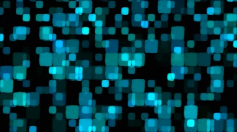 Glowing Squares Background Animation - Loop Blue Stock Footage 63600619