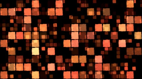 Glowing Squares Background - Loop Stock Footage 34853955