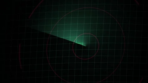 Glowing squares on dark background with grid pattern. Stock Footage 336241300
