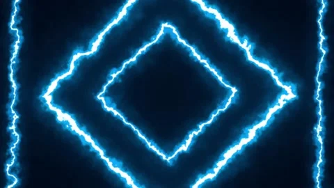 Glowing Squares Stock Footage 220783629