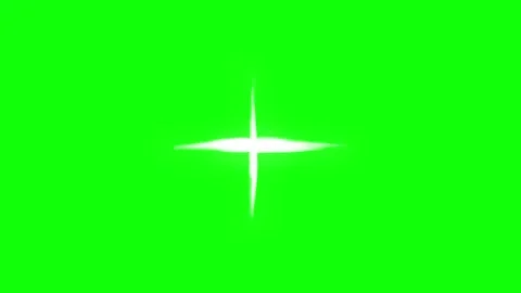 Glowing star and magic glittering from multiple stars 4k animation 2D VFX Stock Footage 304323131