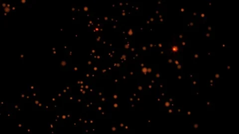 Glowing star particle abstract background Stock Footage 72304765