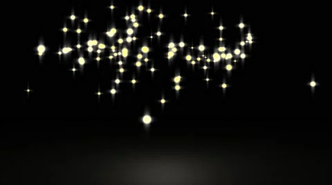 Glowing star particle background Stock Footage 65530378
