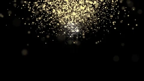 Glowing star particle background Stock Footage 71296622