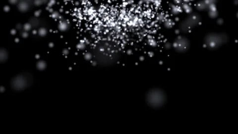 Glowing star particle background motion graphic Stock Footage 71365991