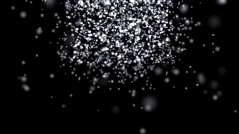 Glowing star particle background motion graphic Stock Footage 71366302