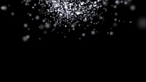 Glowing star particle background motion graphic Stock Footage 71366336
