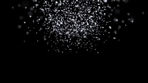 Glowing star particle background motion graphic Stock Footage 71367132
