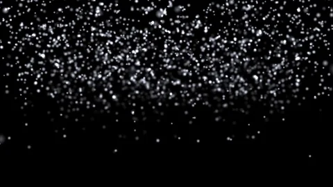 Glowing star particle in random  animation graphic Stock Footage 71456726