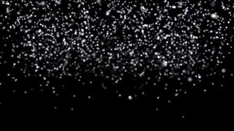Glowing star particle in random  animation graphic Stock Footage 71456732