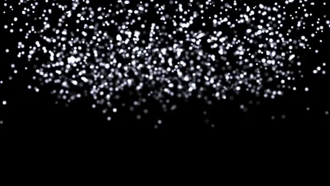 Glowing star particle in random  animation graphic Stock Footage 71456760