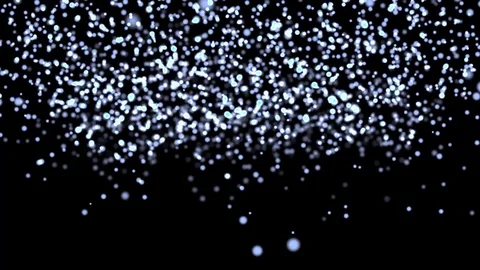 Glowing star particle in random  animation graphic Stock Footage 71456764
