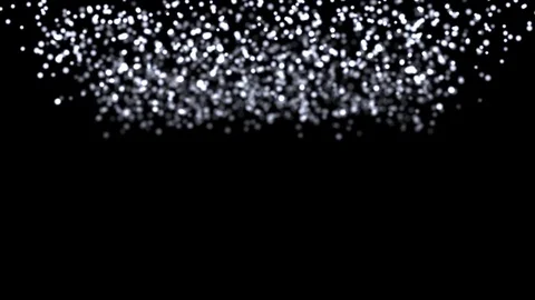 Glowing star particle in random  animation graphic Stock Footage 71456765