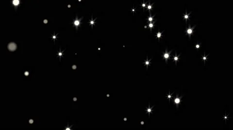 Glowing star particle in random direction  3D render abstract background  ani Stock Footage 65238497