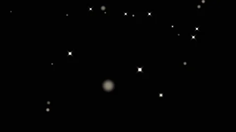 Glowing star particle in random direction  3D render abstract background  ani Stock Footage 65238501
