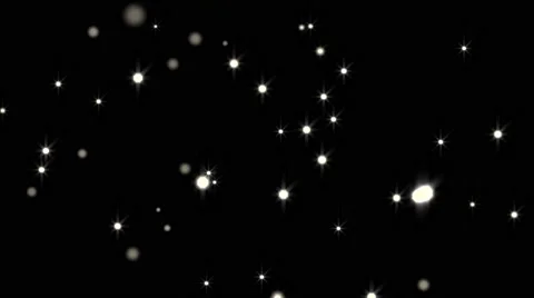 Glowing star particle in random direction  3D render abstract background  ani Stock Footage 65238513