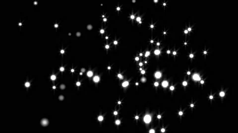 Glowing star particle in random direction  3D render abstract background  ani Stock Footage 65238550